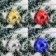 Kit 6 Bolas De Natal Decorada Arabesco Com 6 Cm Atacado