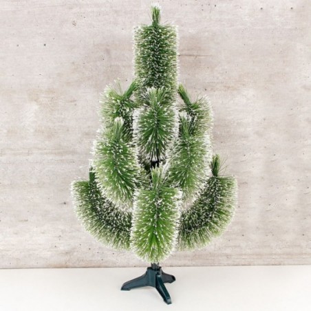 Árvore De Natal Nevada Tipo Cacto 13 Galhos 70 CM 