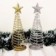 Enfeite Decorativo De Natal Árvore C/ Estrela 21 Cm