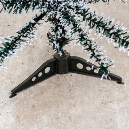Árvore De Natal Nevada Com 50 Galhos 60 Cm
