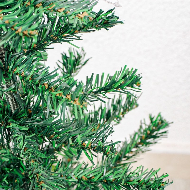 Árvore De Natal Verde Com 70 Galhos 90 Cm