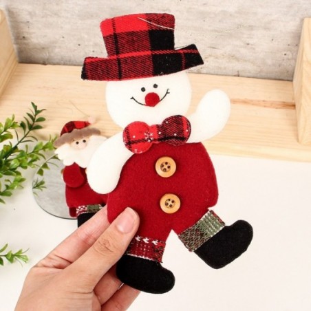 Enfeite De Pendurar Natal Bonecos Sortidos 18 Cm