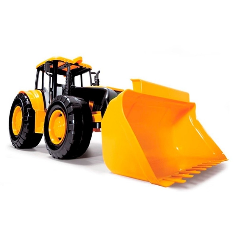 Caminhão Trator Carregadeira Grande C/ Pá Brinquedo Infantil