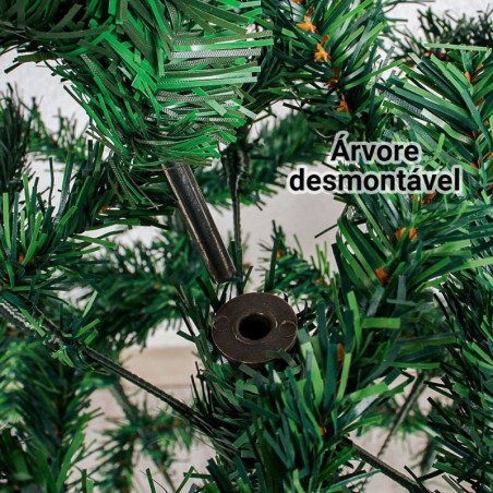 Árvore De Natal Verde Com 220 Galhos 150 Cm