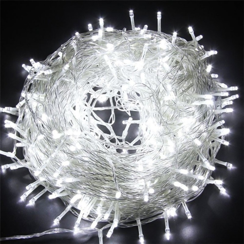 Pisca Pisca Cascata Branco Led 120 Lâmpadas 3 Metros 220V