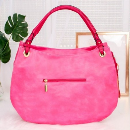 Bolsa Feminina Hobo Luxo Em Alto Relevo Com Tassel
