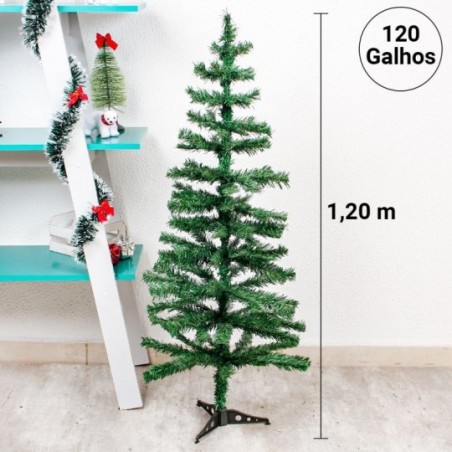 Árvore De Natal Com 120 Galhos 120 Cm Atacado