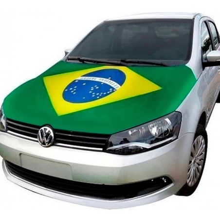 Bandeira Brasil P/ Capô Carro Copa Mundo Eleições Lula Bolsonaro