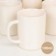 Kit 6 Canecas Reta De Porcelana Lisa Branca 100Ml Atacado