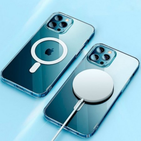 Carregador Por Indução Portátil Wireless Inteligente Magnético