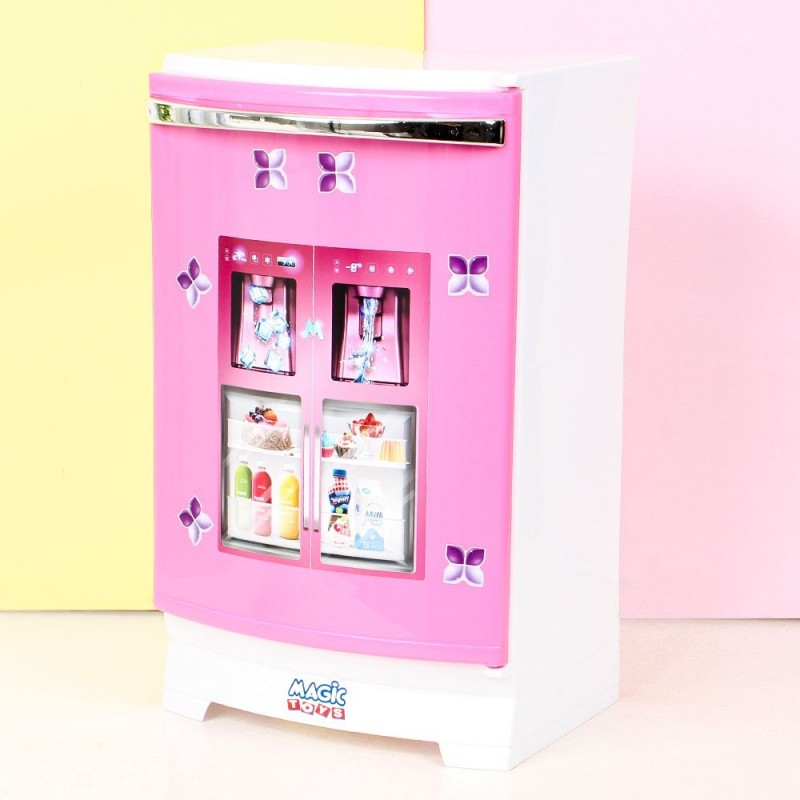 Geladeira Infantil Mágica Brinquedo Infantil C/ Acessórios