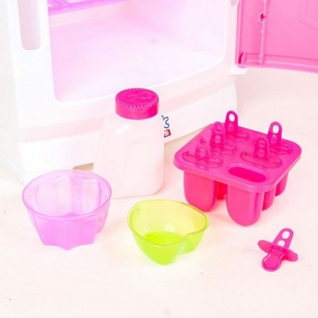 Geladeira Infantil Mágica Brinquedo Infantil C/ Acessórios