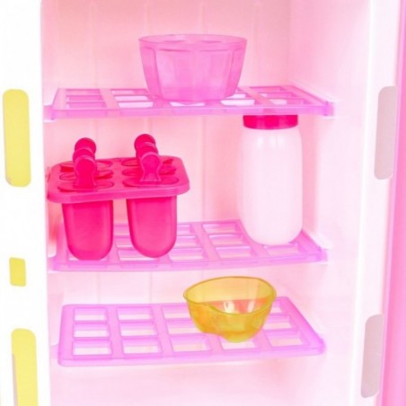 Geladeira Infantil Mágica Brinquedo Infantil C/ Acessórios