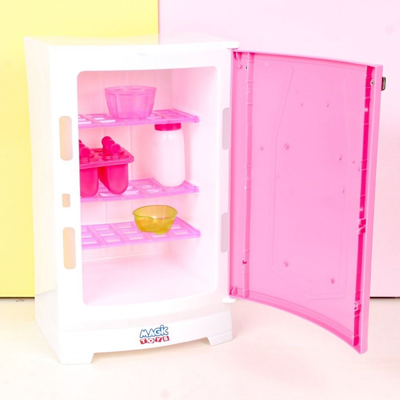 Geladeira Infantil Mágica Brinquedo Infantil C/ Acessórios