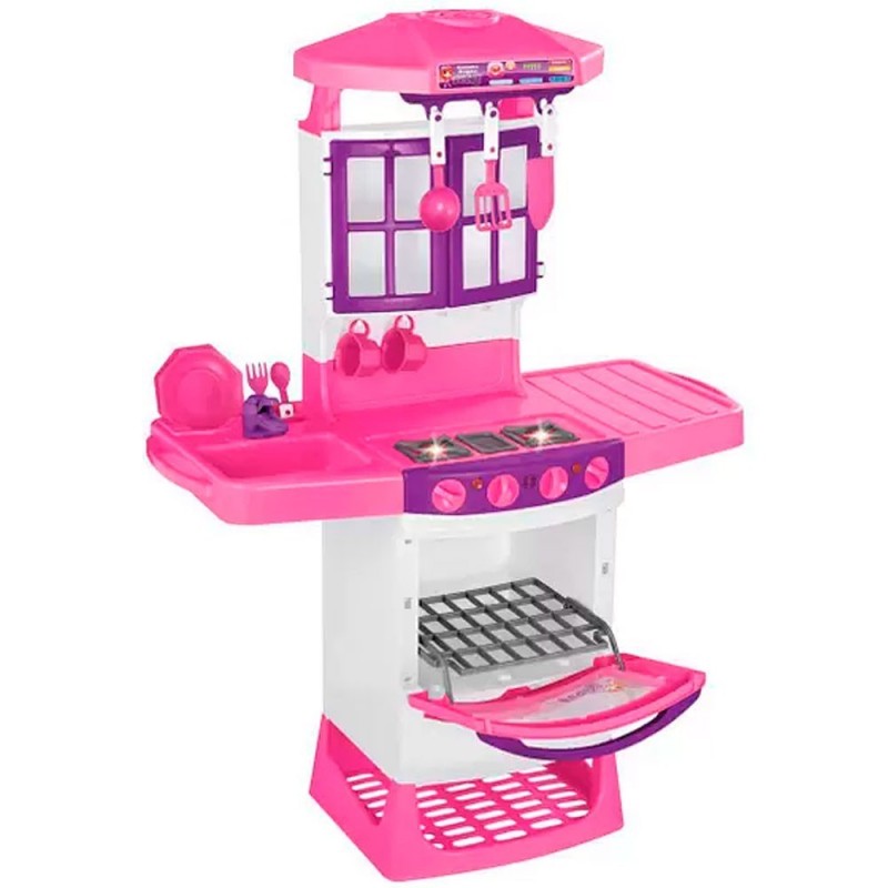 Conjunto Cozinha Mágica Completa Com Acessórios Magic Toys