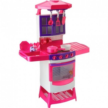 Conjunto Cozinha Mágica Completa Com Acessórios Magic Toys