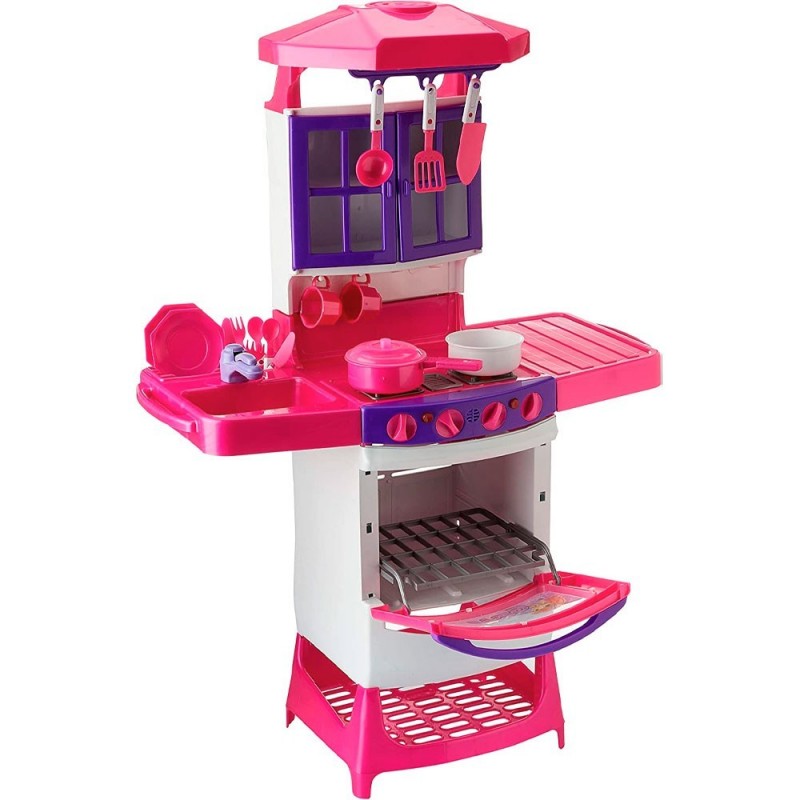 Conjunto Cozinha Mágica Completa Com Acessórios Magic Toys