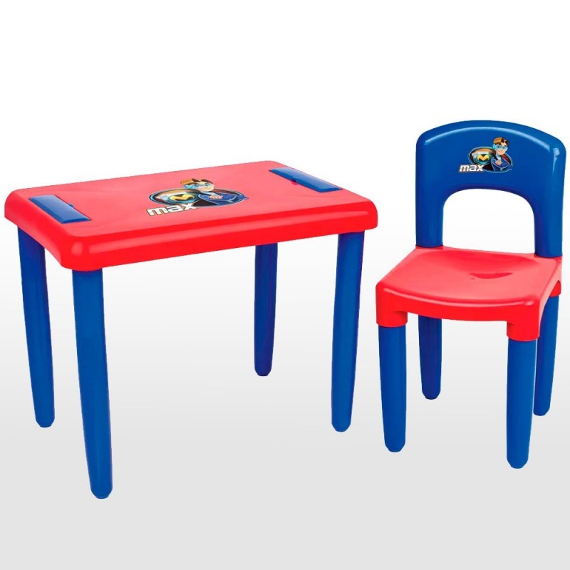 Mesa Infantil Com Cadeira Max Magic Toys 3 Níveis Altura
