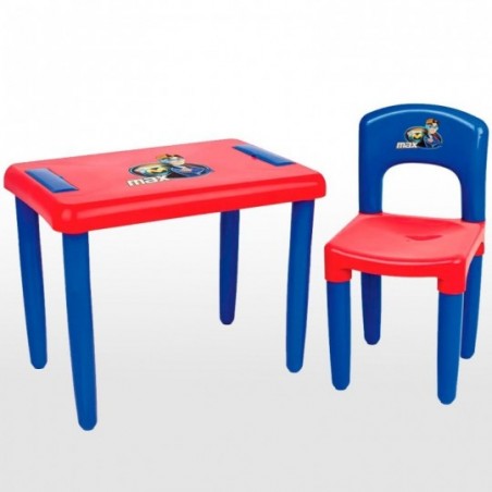 Mesa Infantil Com Cadeira Max Magic Toys 3 Níveis Altura