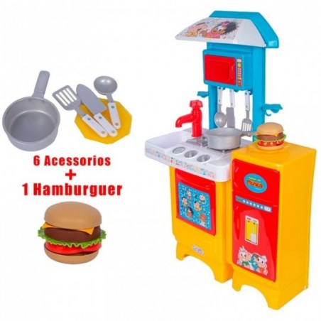 Cozinha Completa Infantil Turma Da Mônica Magic Toys
