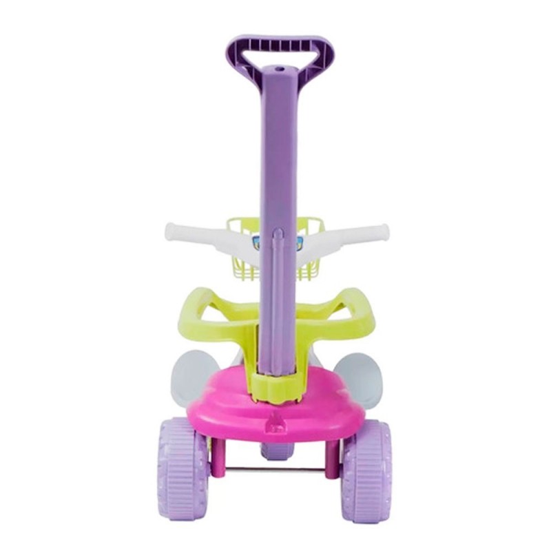 Triciclo Passeio Velotrol Infantil Meninas Tico Tico Festa Rosa