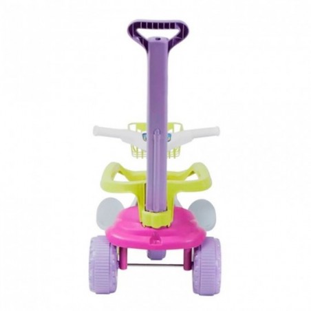 Triciclo Passeio Velotrol Infantil Meninas Tico Tico Festa Rosa