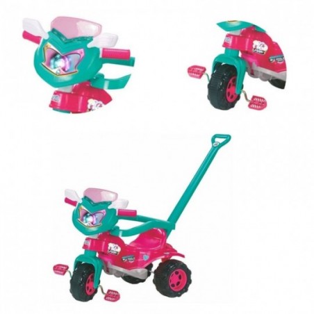 Triciclo Passeio Velotrol Infantil Meninas Tico Tico Unicórnio