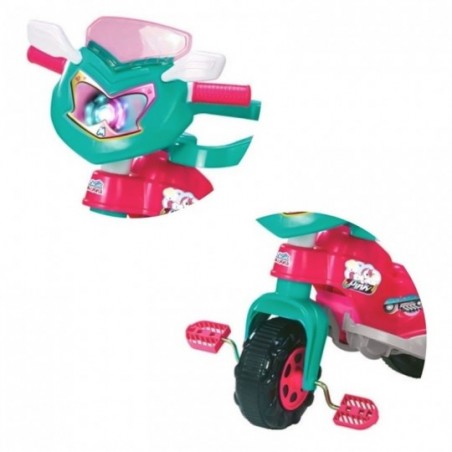 Triciclo Passeio Velotrol Infantil Meninas Tico Tico Unicórnio