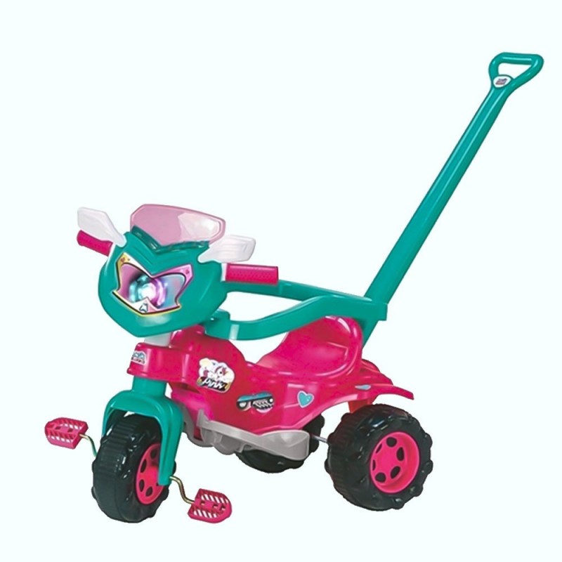 Triciclo Passeio Velotrol Infantil Meninas Tico Tico Unicórnio
