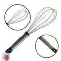 Batedor De Claras Fouet Manual Aço Inox 19 CM