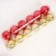 Kit 6 Bolas De Natal Decoradas Em Tubo 6 Cm Atacado