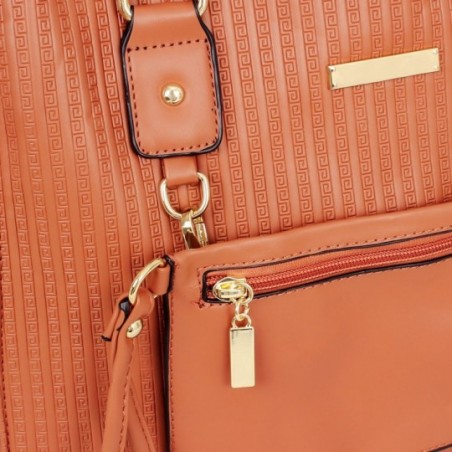 Bolsa Tote Feminina Alto Relevo Matelassê C/ Porta Documento