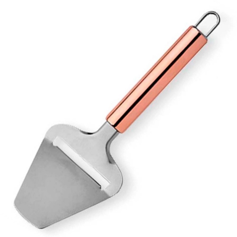 Plaina Cortador Queijo Fatiador Queijos Rose Gold 20 Cm