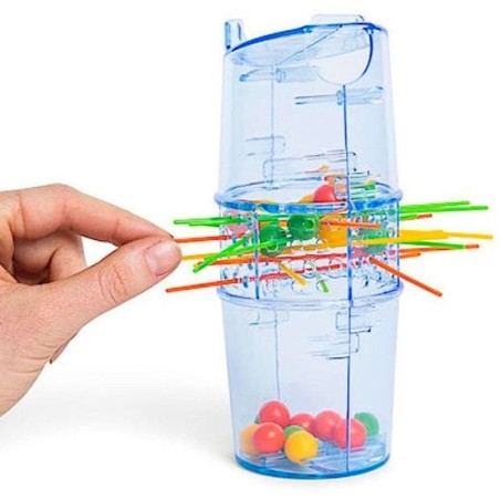 Jogo Tira Varetas De Mesa Brinquedo Infantil 46 Peças