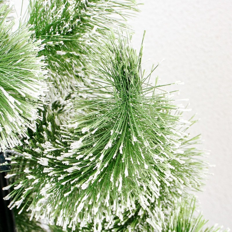 Árvore De Natal Nevada N°4 Com 25 Galhos 1,10 Metros