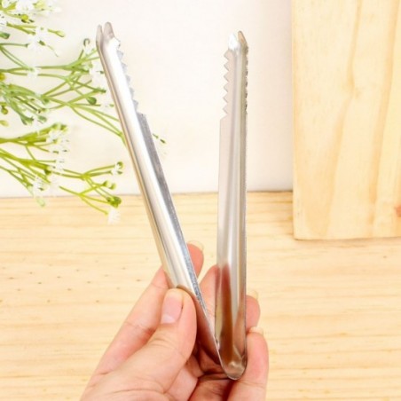 Pegador De Alimentos Em Aço Inox 15 cm No Atacado