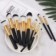 Kit 10 Pincéis De Maquiagem Esfumar Contorno Profissional