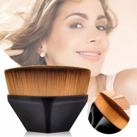 Kit 3 Pincéis Hexágono Adequado BB Cream/Blush Base Maquiagem