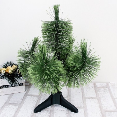 Árvore Mini De Natal Verde Com 5 Galhos 35 Cm