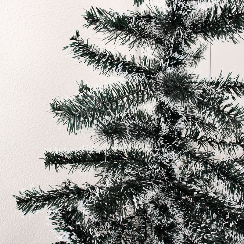 Árvore De Natal Verde Nevada Com 320 Galhos 180 Cm