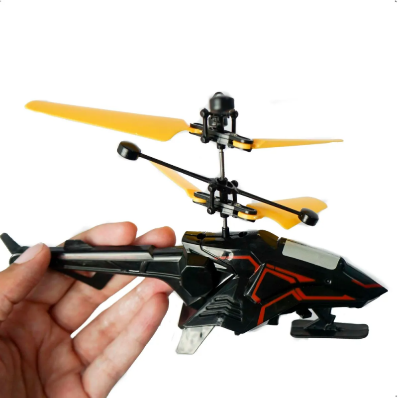 Helicóptero Mini Drone Com Sensor Aproximação Recarregável 