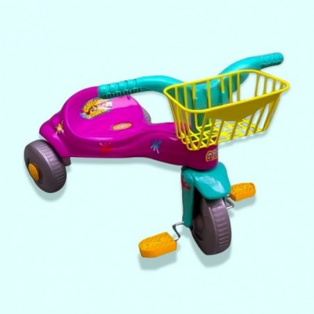 Triciclo Passeio Velotrol Infantil Tico Tico Bala C/ Alça