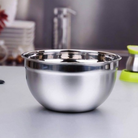 Tigela Bowl Cumbuca Redonda Aço Inox 40 Cm Ox Prime Wellmix