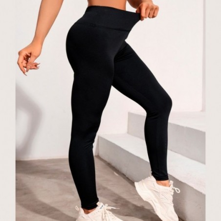 Calça Legging Cotton Cintura Alta Feminina