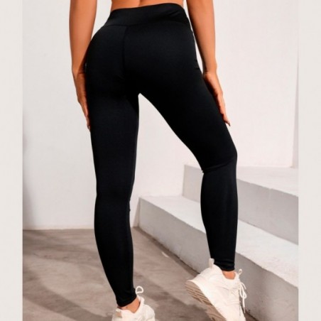 Calça Legging Cotton Cintura Alta Feminina