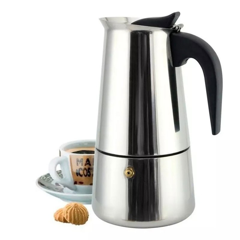 Cafeteira Italiana Long Alumínio P/ 6 Xícaras Café 300Ml