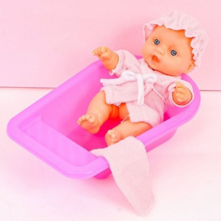 Boneca Infantil Duduquinha Banhinho Com Acessórios