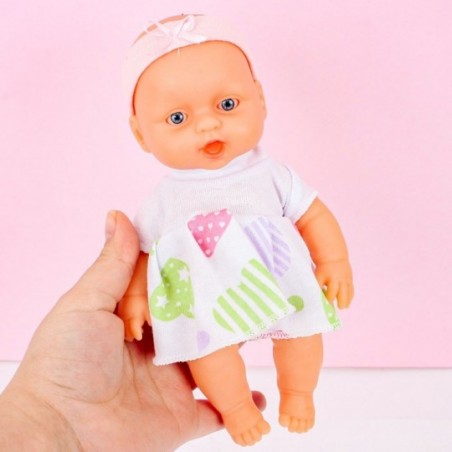 Boneca Infantil Fofitinha Baby Com Vestido 100% Vinil