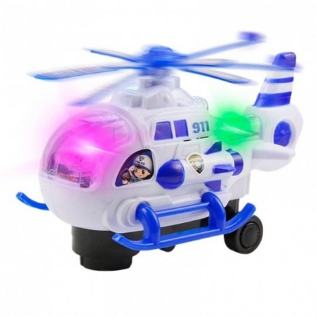 Brinquedo Helicóptero Infantil Bate e Volta Infantil À Pilha