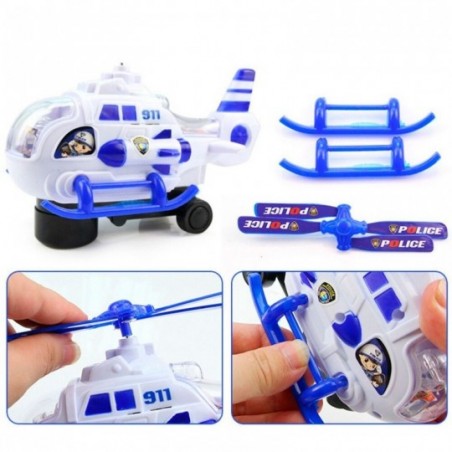 Brinquedo Helicóptero Infantil Bate e Volta Infantil À Pilha